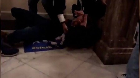 ABD Kongresindeki olaylarda bir kadn yaraland