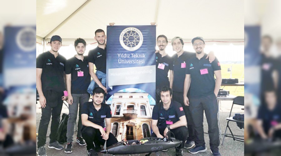 ABD'deki İHA yarışmasında Yıldız Teknik Üniversitesi 3. oldu