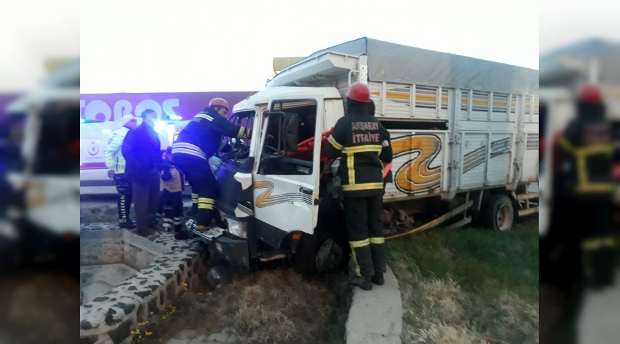 Aksaray'da zincirleme kaza