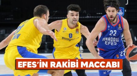 Anadolu Efes'in rakibi Maccabi