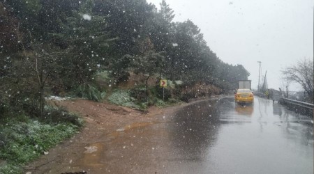 Anadolu Yakası'nda beklenen kar yağışı başladı