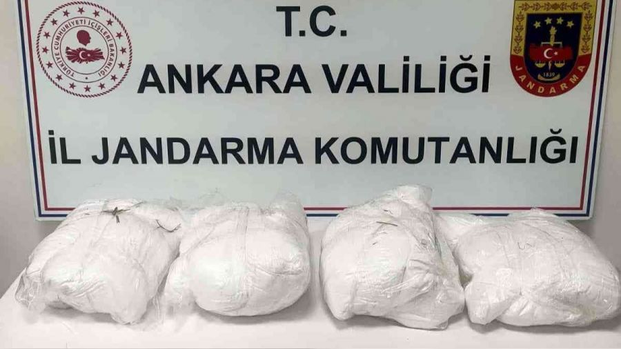 Ankara'da 40 kilo eroin ele geçirildi