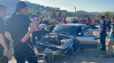 Antalya'daki kazada arata skan ift glkle kurtarld