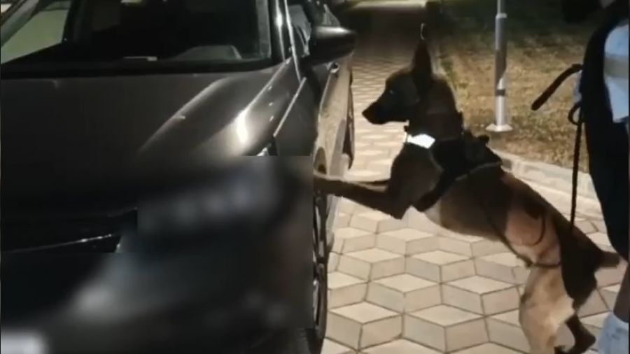 Aracn motor ksmna 5 kilo uyuturucu sakladlar