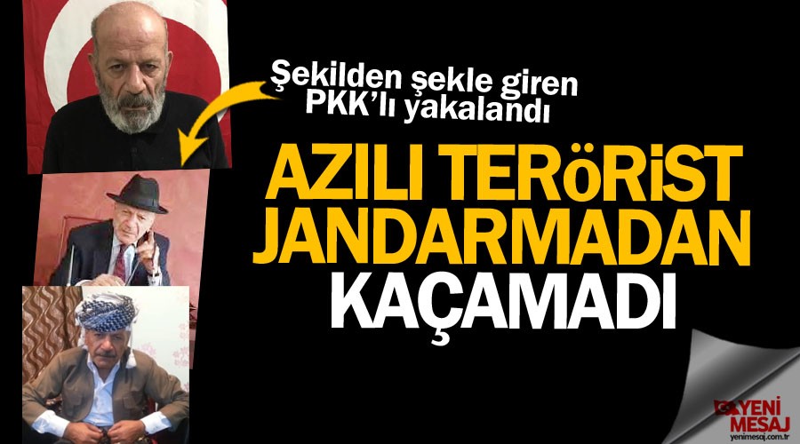 Az�l� ter�rist jandarmadan ka�amad�