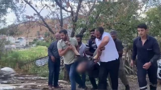 Bahçede kanlı infaz