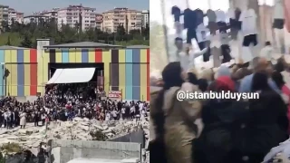 Bakırköy sosyete pazarında 'bomba var' izdihamı!