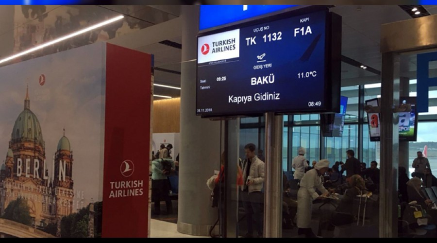 Bak'ye ilk uu gerekletirildi