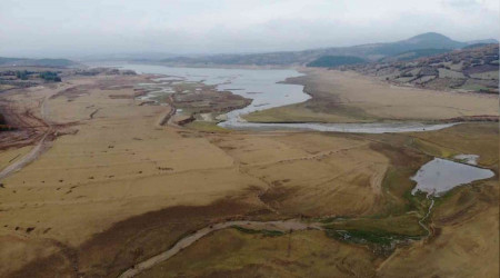 Bayramiç Barajı da kuruma noktasına geldi