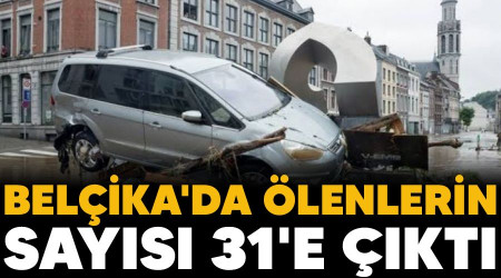 Belika'da lenlerin says 31'e kt