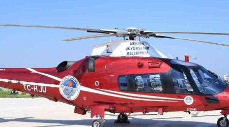 Belediyeden satılık helikopter