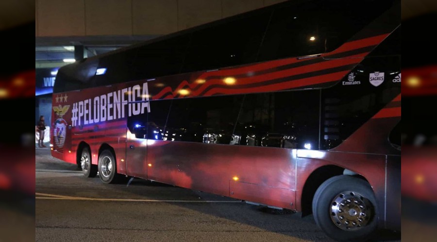 Benfica otobüsüne saldırı