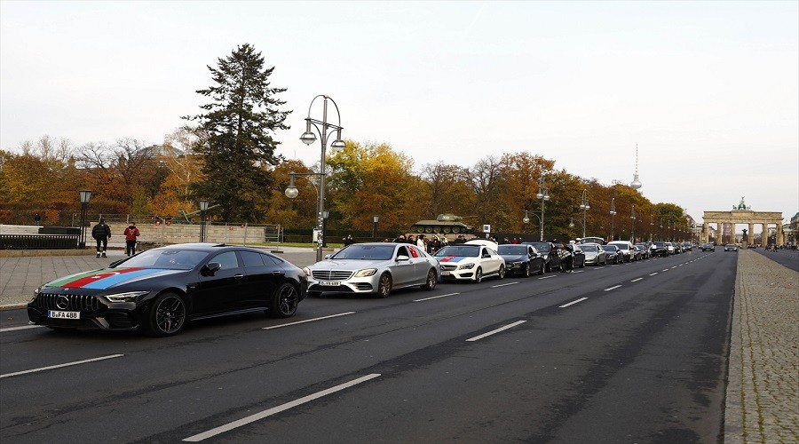 Berlin "Azerbaycan'�n zafer sevincine �ahit oldu" 