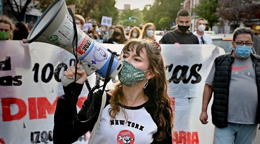 Bölgesel karantina protestoları