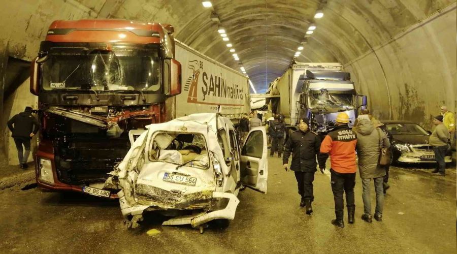 Bolu Da Tneli'nde 18 aracn kart kazayla ilgili yeni gelime