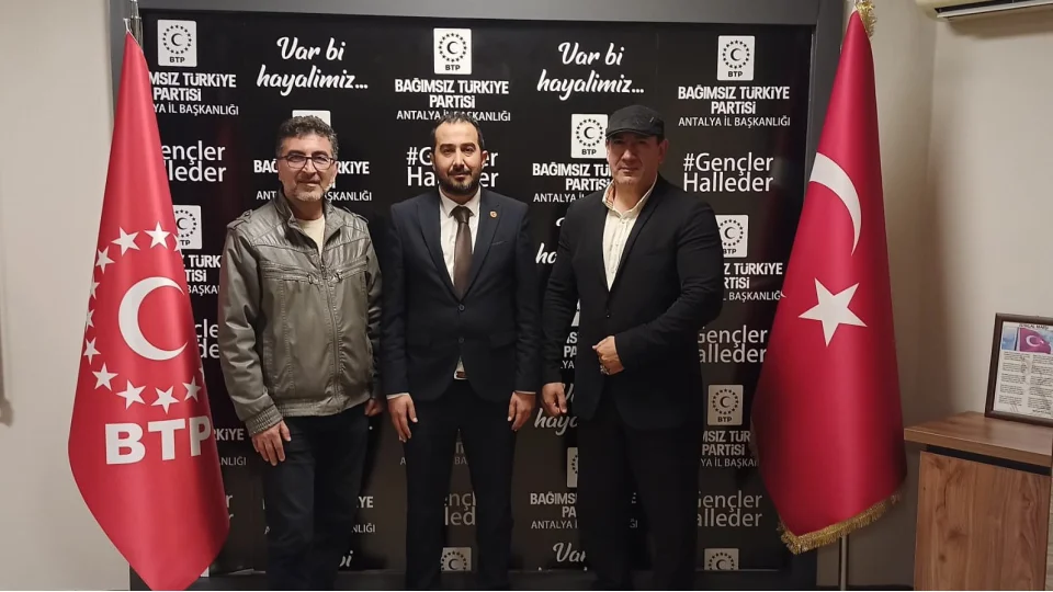 BTP Antalya �l Ba�kanl���'ndan dernek ve esnaf  ziyaretleri