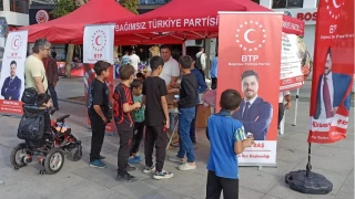 BTP Gebze, her pazar Kent Meydanı’nda: "Yağmur sıcak demeden sahadayız!"