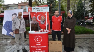 BTP U�ak �l Ba�kanl����ndan Anneler G�n��ne �zel saha �al��mas�