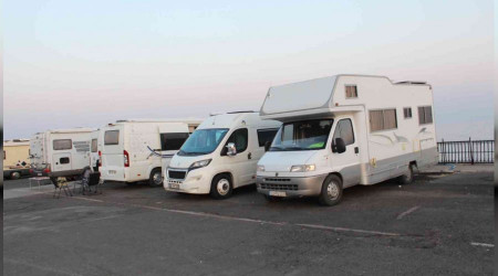 Bulgar karavancılar Tekirdağ'a akın etti