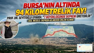 BURSA�NIN ALTINDA 94 K�LOMETREL�K FAY!