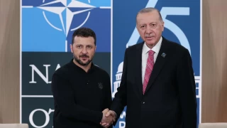 Cumhurbaşkanı Erdoğan, Ukrayna Devlet Başkanı Zelenskiy ile bir araya geldi