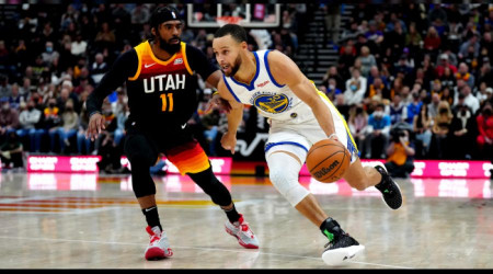 Curry rekor kırdı, Warriors kazandı