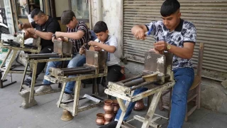 Dayıdan yeğenlerine bakırcılık mirası