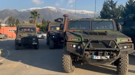 Deprem bölgesinde İspanyol askeri devriyesi iddiasına açıklama