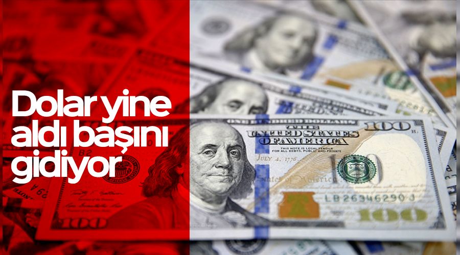 Dolar yine ald ban gidiyor