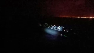 Edremit açıklarında 14'ü çocuk 20 göçmen yakalandı
