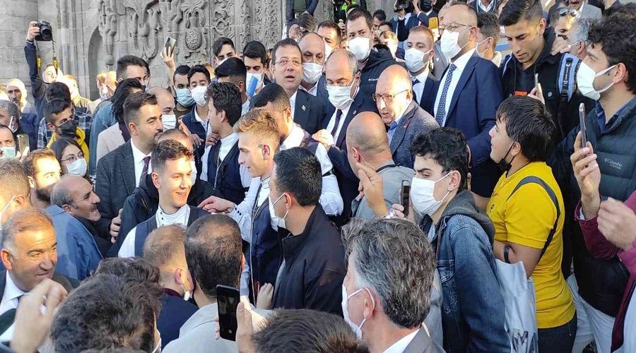 Ekrem İmamoğlu Erzurum'da