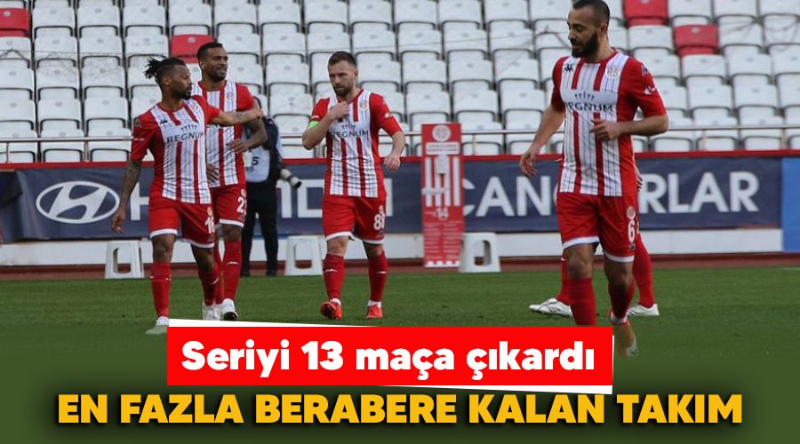 En fazla berabere kalan takım