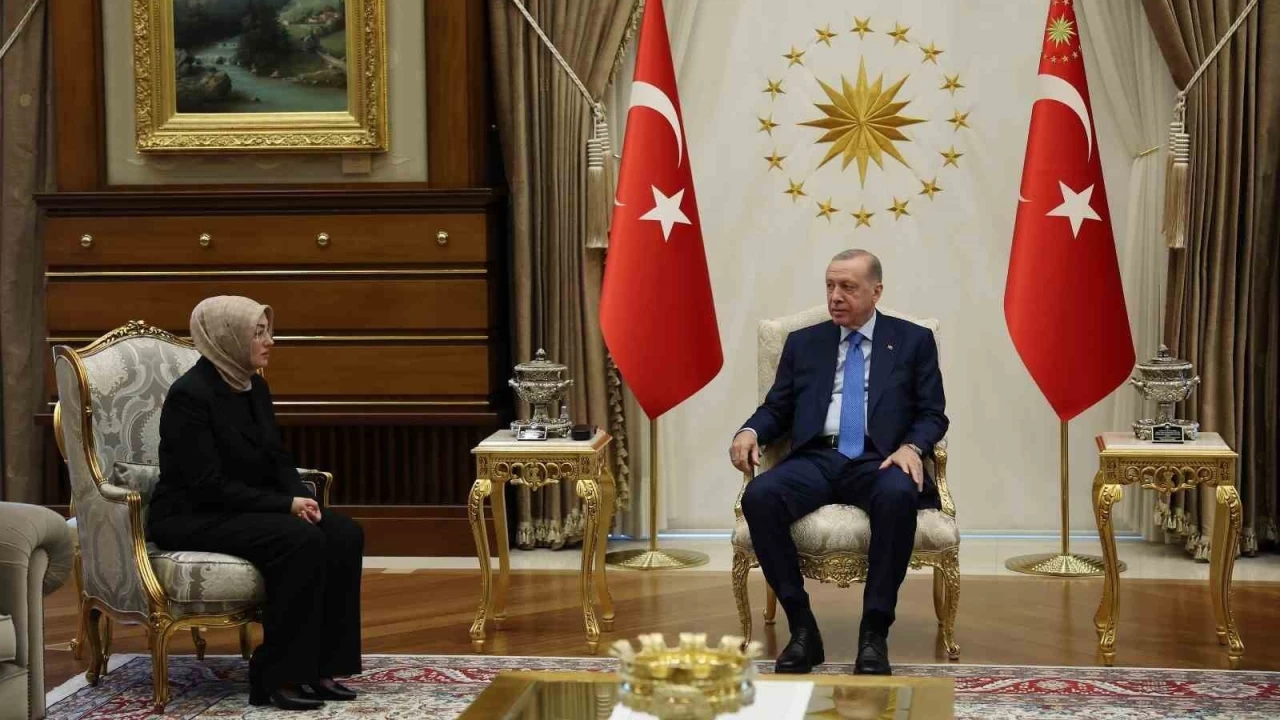 Erdoğan ile görüşen Ayşe Ateş açıklama yaptı