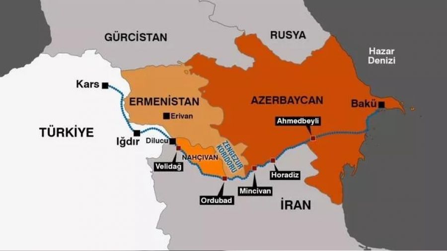 Erivan'ın karın ağrısı Zengezur koridoru