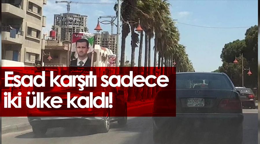 Esad kar��t� sadece iki �lke kald�!