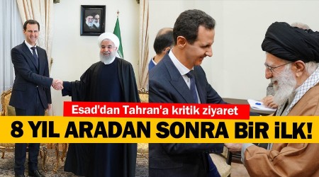 Esad'dan Tahran'a kritik ziyaret