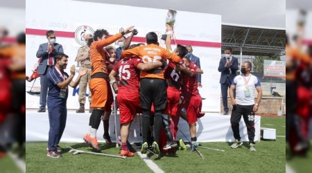 Etimesgut Belediyesi "Ampute Futbol Trkiye Kupas ampiyonu oldu"