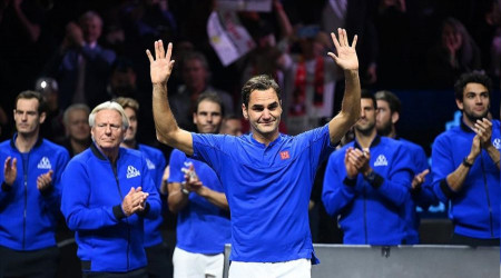 Federer'den hüzünlü veda