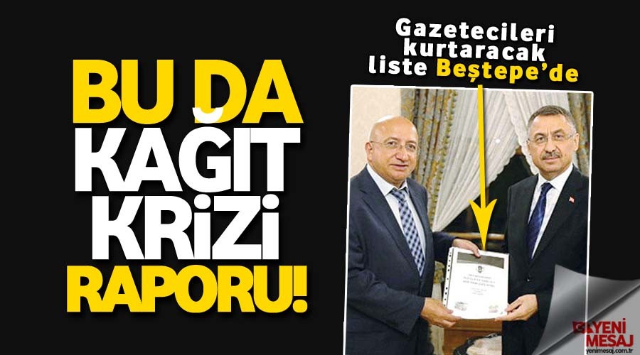 Gazetecilerden kat krizi raporu