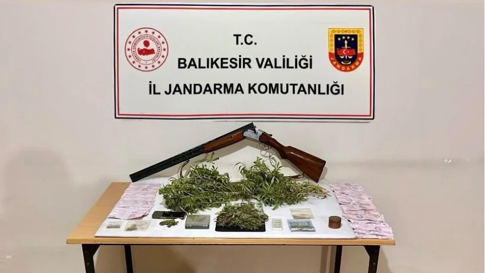 Gönen'de uyuşturucu operasyonu: YouTube yayıncısı tutuklandı