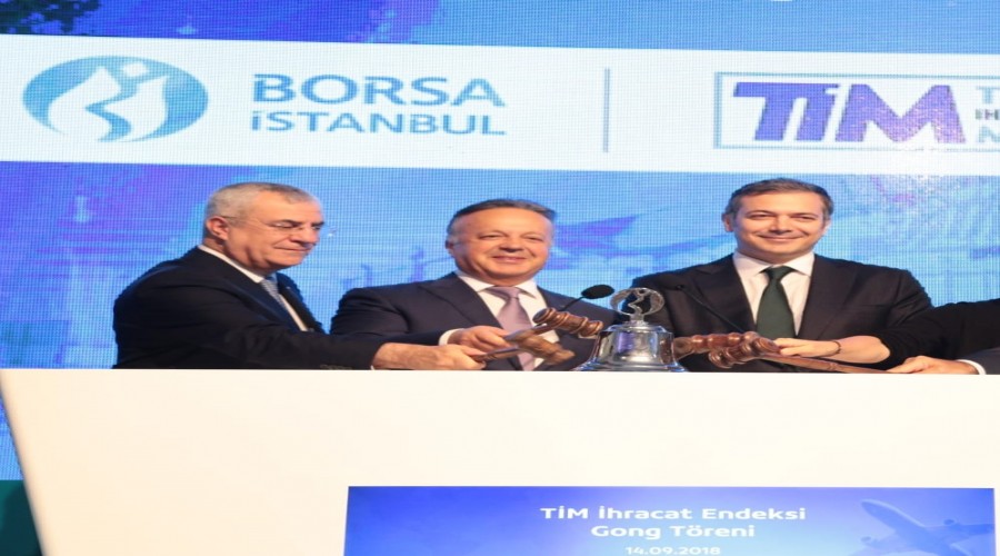 Gong, TİM İhracat Endeksi için çaldı