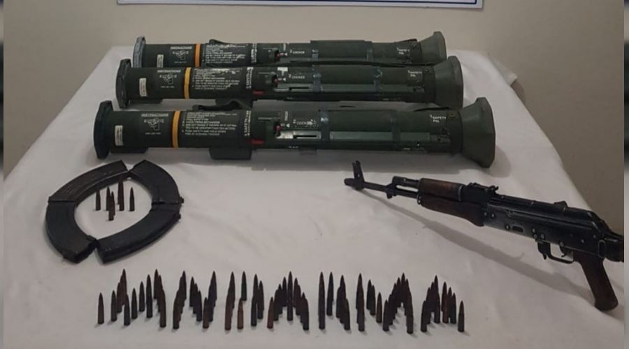 Hakkari'de AT-4 tanksavar silah� ele ge�irildi