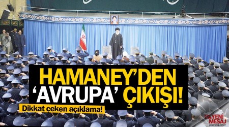 Hamaney: Avrupa'ya güvenmeyin