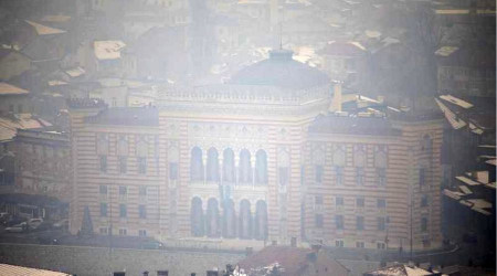 Hava kirlilii Bosna Hersek'i tehdit ediyor