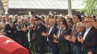 Hayat�n� kaybeden uzman �avu� askeri t�renle son yolculu�una u�urland�