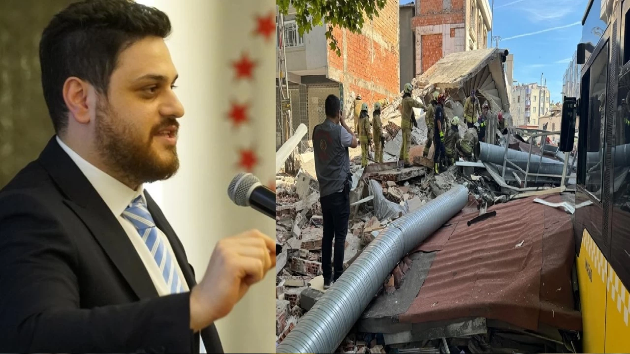 Hüseyin Baş’tan Küçükçekmece’de çöken binayla ilgili çarpıcı açıklama