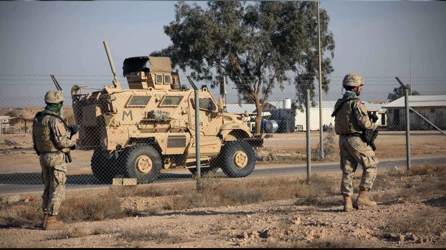 Irak'ta ABD askerlerinin bulunduu sse ifte saldr