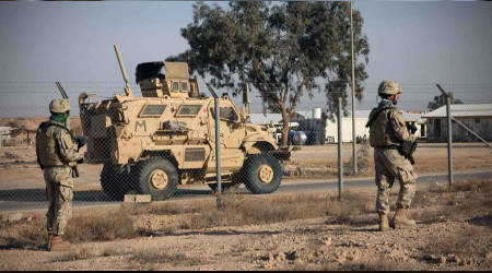 Irak'ta ABD askerlerinin bulunduu sse ifte saldr