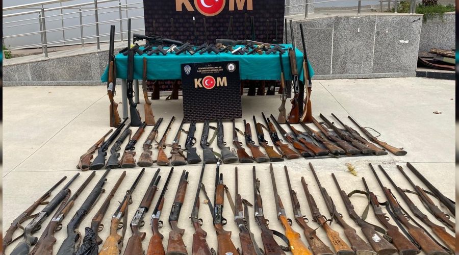 İş yerini silah imalathanesine çeviren şüpheli yakalandı