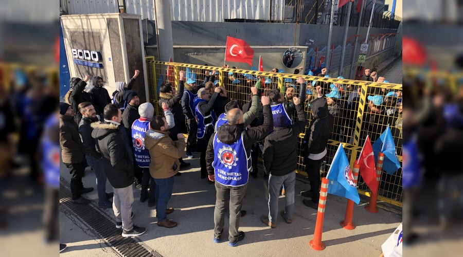 İşçiler şalter kapatıp greve gitti